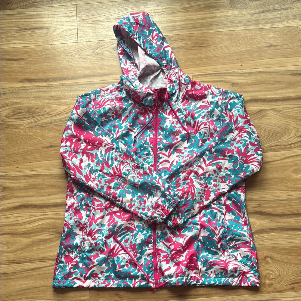 Floral Hooded Jacket